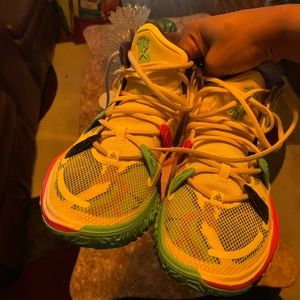 Yellow colorful Kyrie Irving